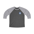 Raglan Tee — DC Comics Retro Logo Baseball Shirt