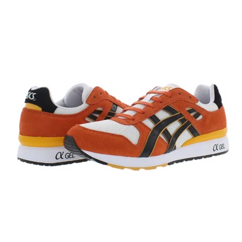 Asics Gt-Ii Mens Shoes - White Orange Black Yellow