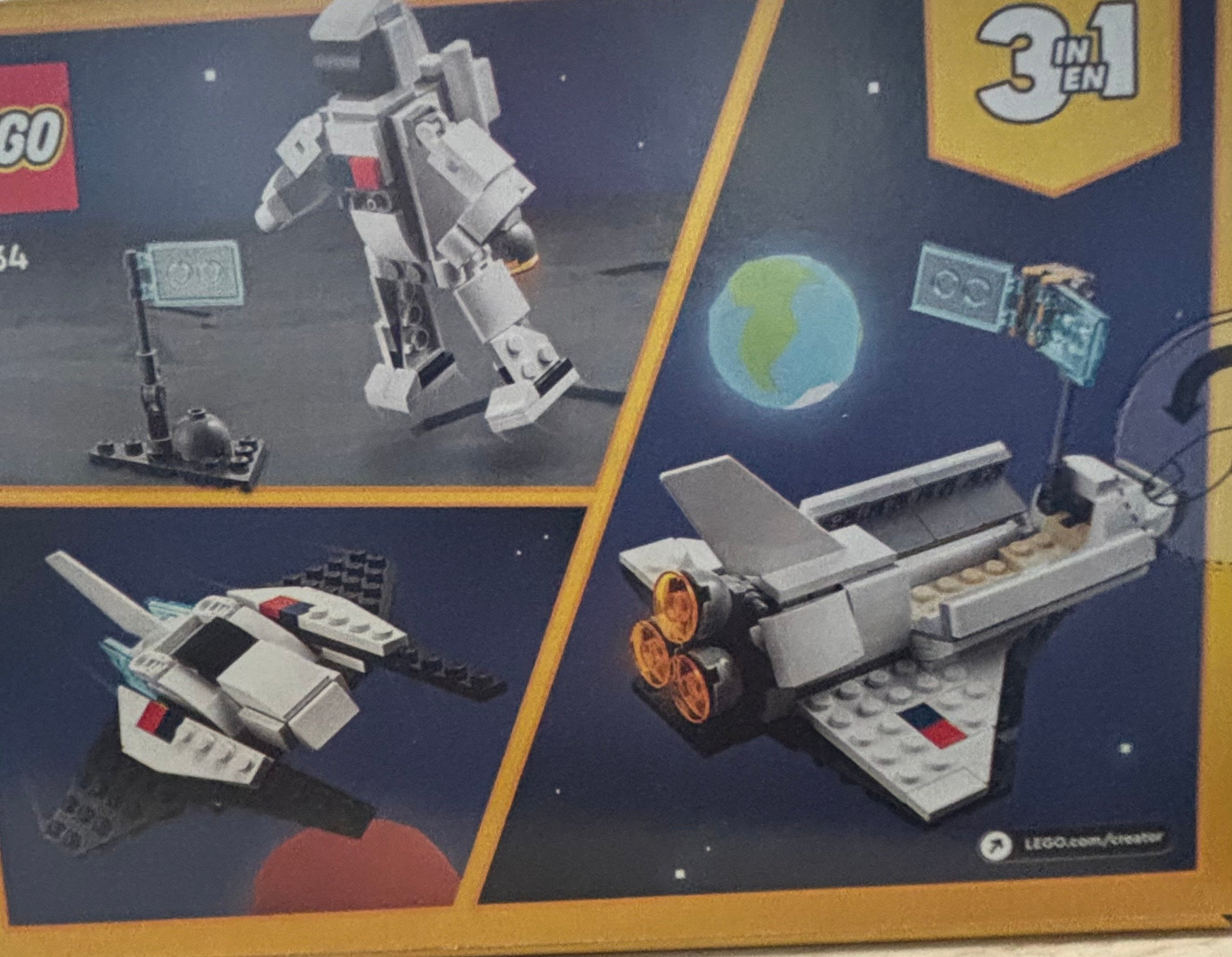 Galaxy Space Shuttle Building Blocks