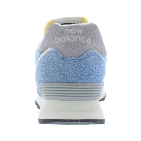 New Balance 574 Mens Shoes - Light Blue White Gray