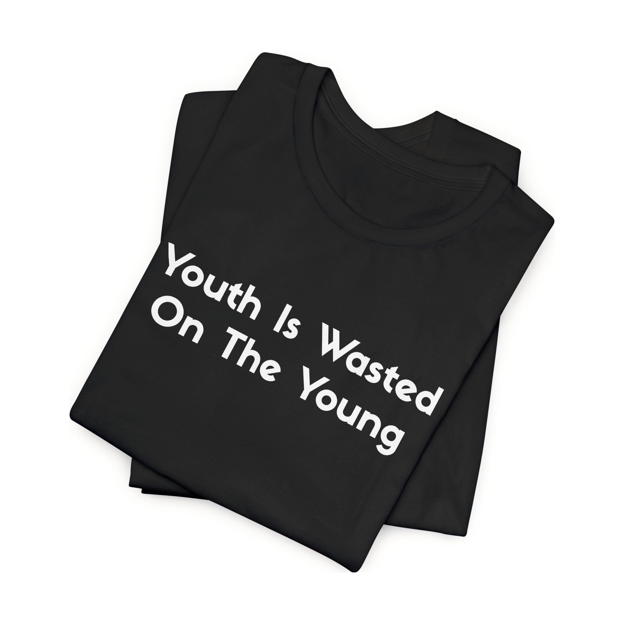 funny tshirt youth-is-wasted-on-the-young